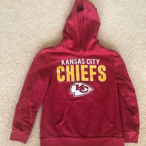 KC Chiefs Hoodie, boys size M/8